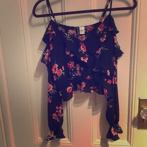 Off the shoulder blouse